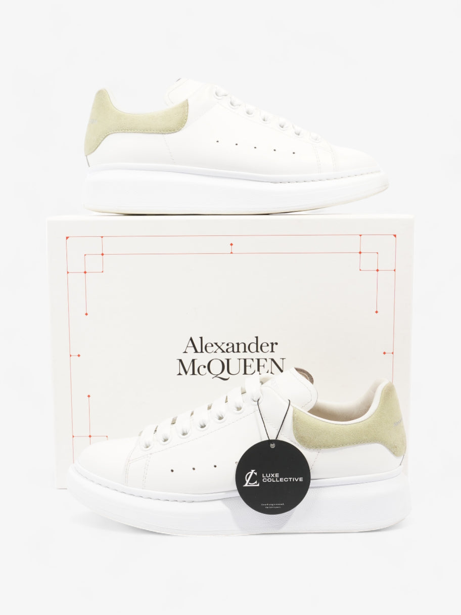 Alexander McQueen Oversized Sneakers White / Sage Leather EU 40 UK 7 Image 10