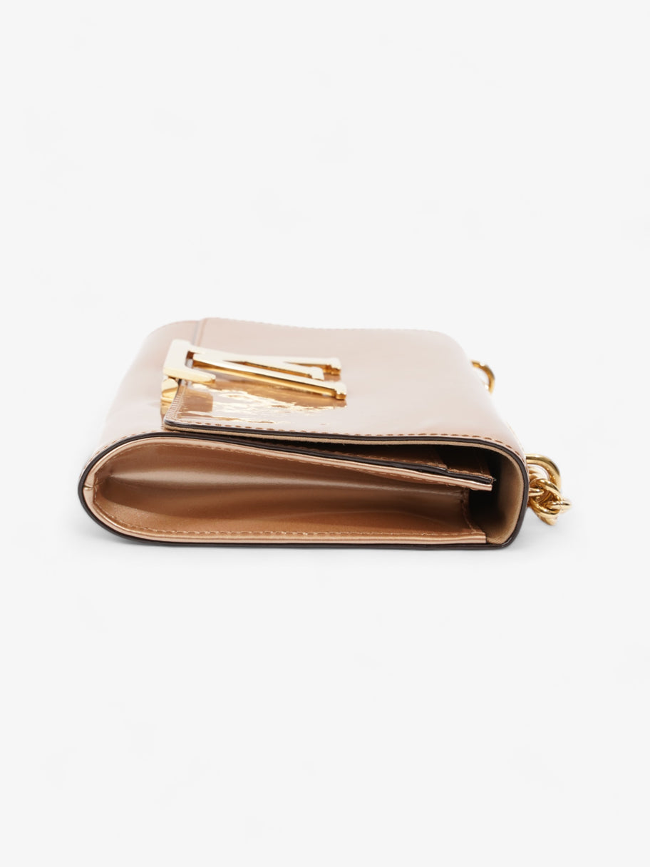 Louis Vuitton Louise MM Rose Gold Patent Leather Image 3