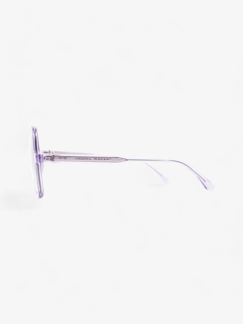  Isabel Marant Etoile Square Framed Sunglasses Purple Acetate 140mm