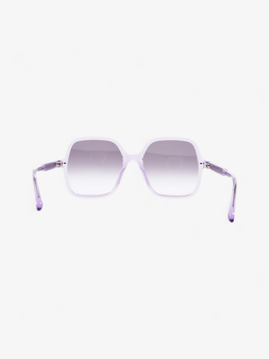 Isabel Marant Etoile Square Framed Sunglasses Purple Acetate 140mm Image 3