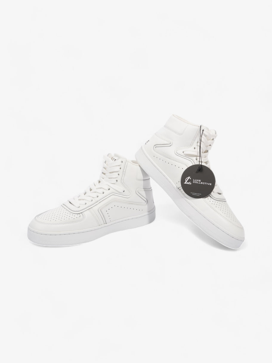 Celine CT 01 High-Tops White  / Black Leather EU 37 UK 4 Image 9