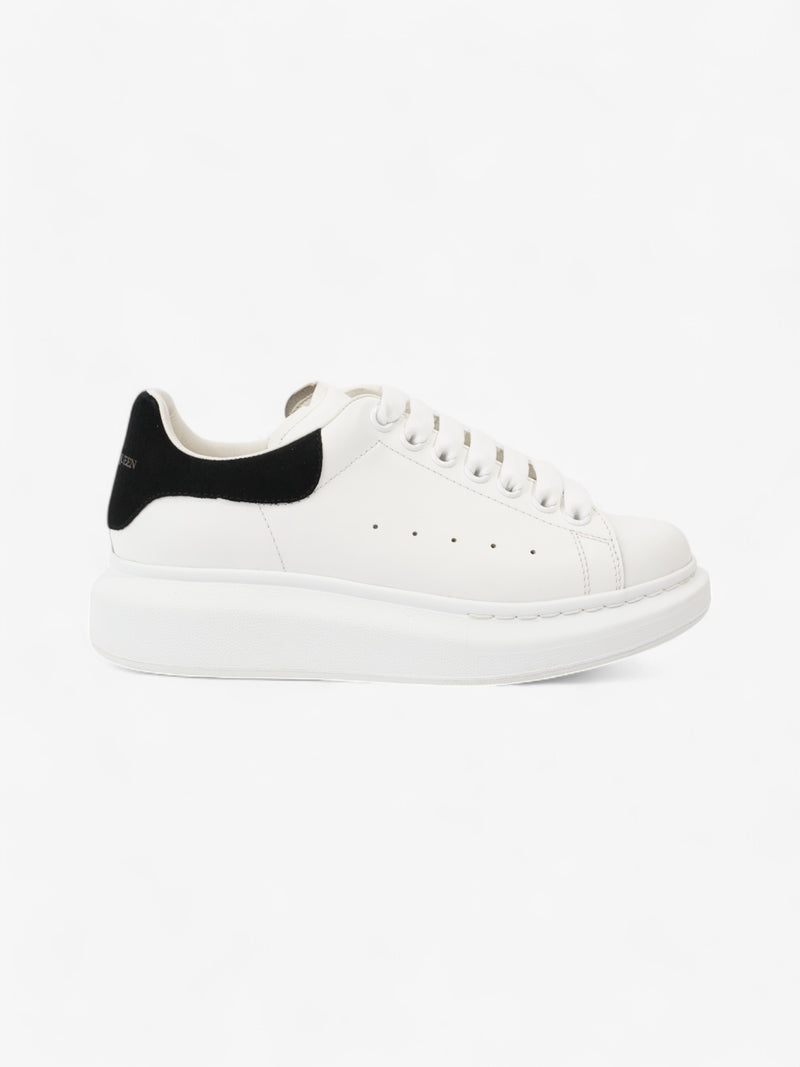  Alexander McQueen Oversized Sneakers White  / Black Tab Leather EU 37.5 UK 4.5