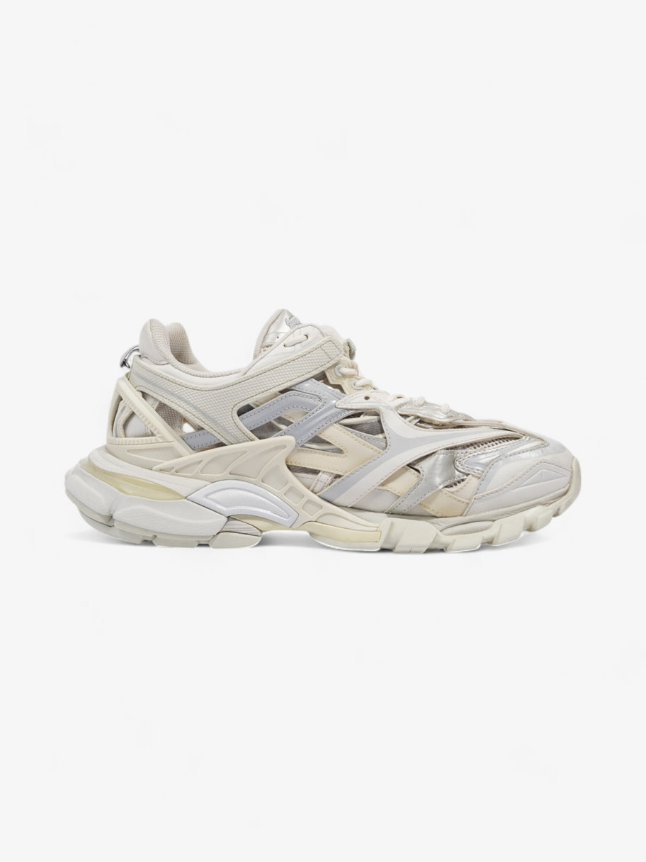 Balenciaga Track 2 White  / Silver Mesh EU 45 UK 11 Image 4