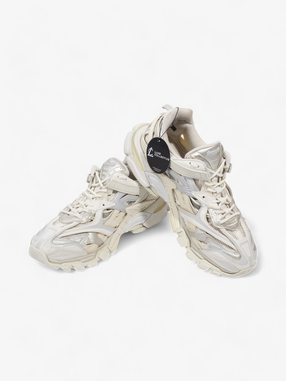 Balenciaga Track 2 White  / Silver Mesh EU 45 UK 11 Image 9