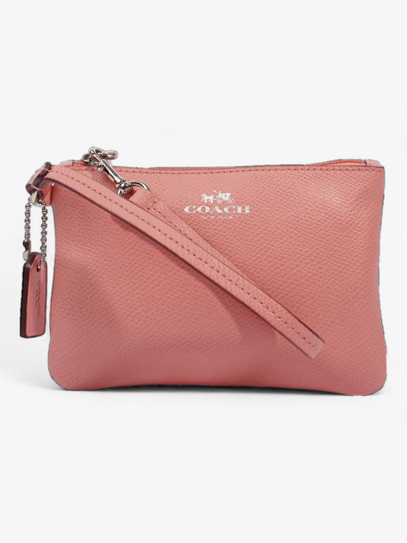  Coach Wristlet Salmon  Leather