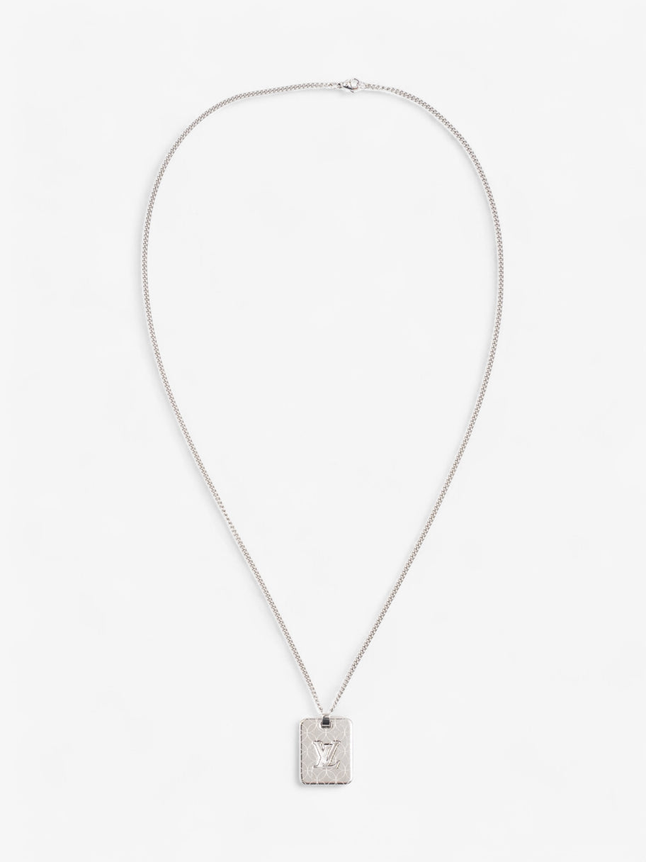 Louis Vuitton Champs Elysses Necklace Silver Stainless Steel Image 1