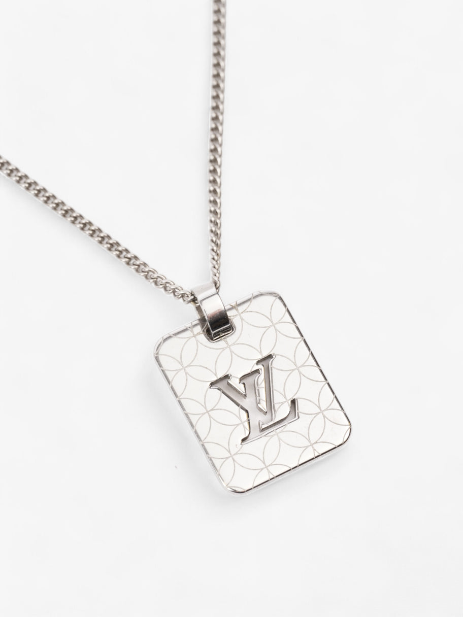 Louis Vuitton Champs Elysses Necklace Silver Stainless Steel Image 2