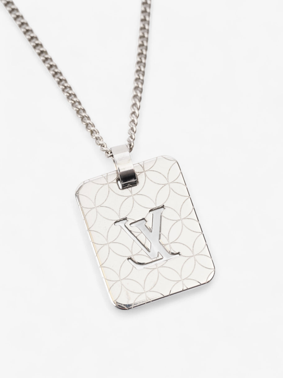 Louis Vuitton Champs Elysses Necklace Silver Stainless Steel Image 3