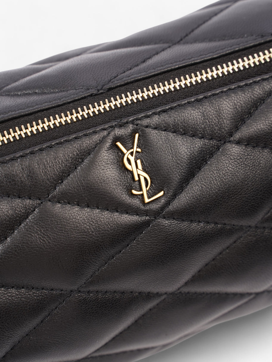 Saint Laurent Sade Tube Bag Black Lambskin Leather Small Image 7