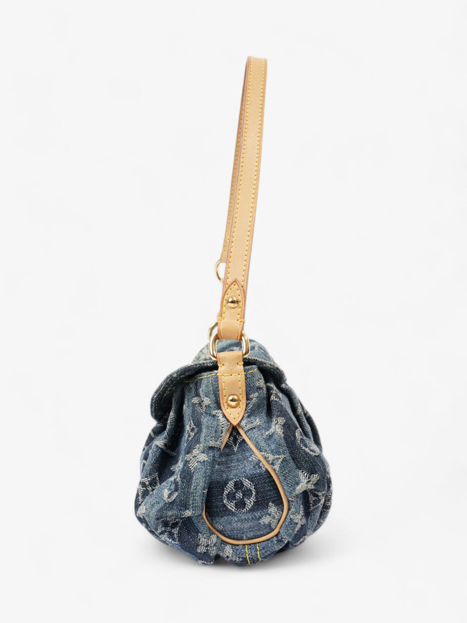 Louis Vuitton Pleaty Raye Monogram Denim Denim Mini Image 3