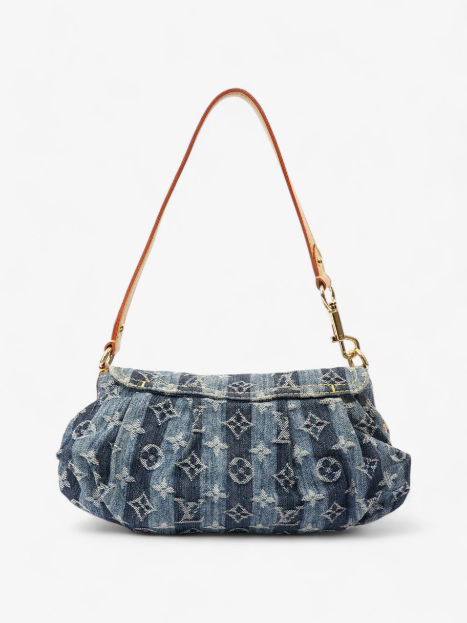 Louis Vuitton Pleaty Raye Monogram Denim Denim Mini Image 4