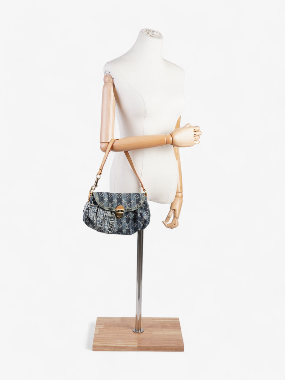 Louis Vuitton Pleaty Raye Monogram Denim Denim Mini Image 2