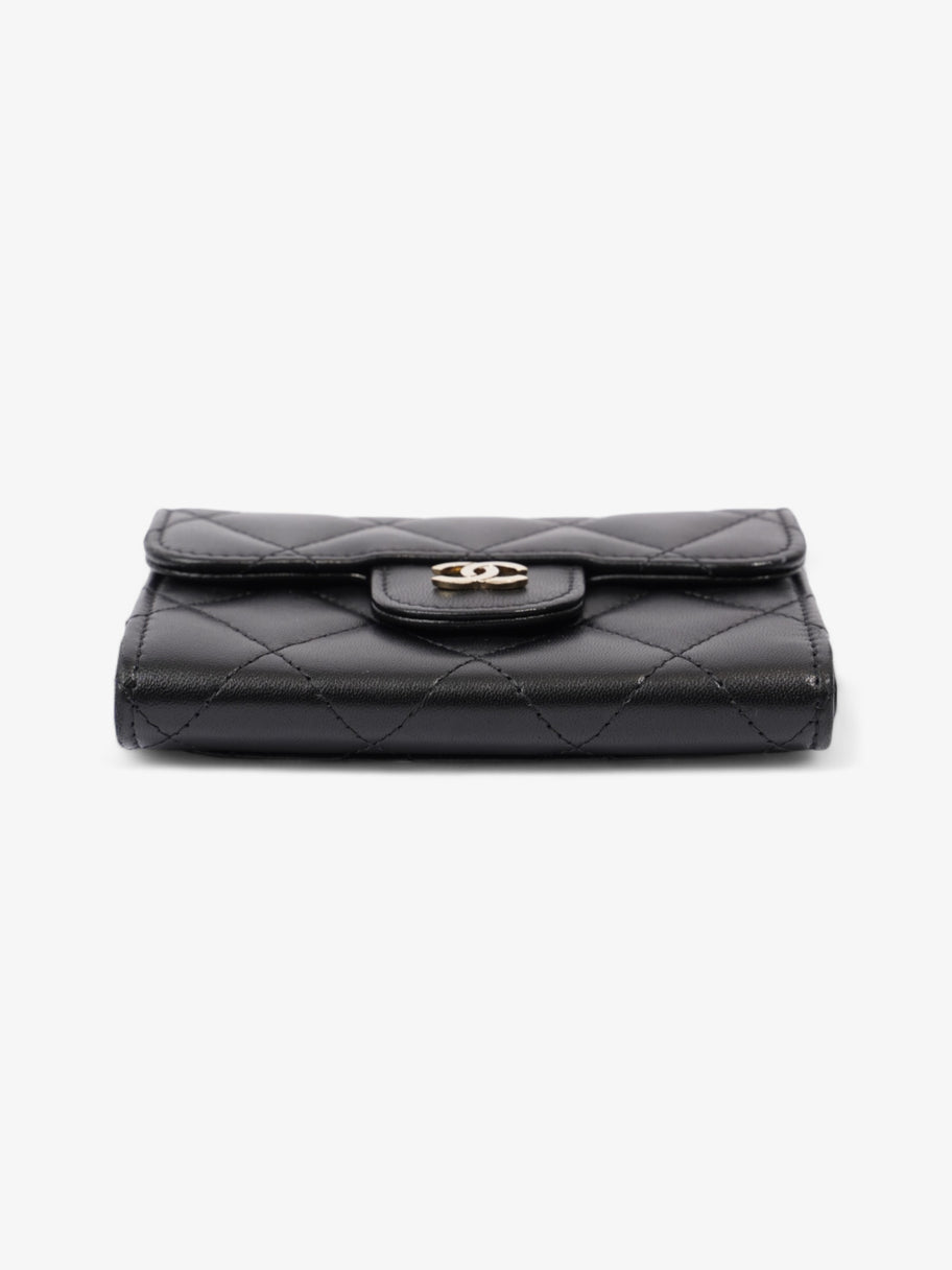 Chanel Classic Flap Card Holder Black Lambskin Leather Image 5