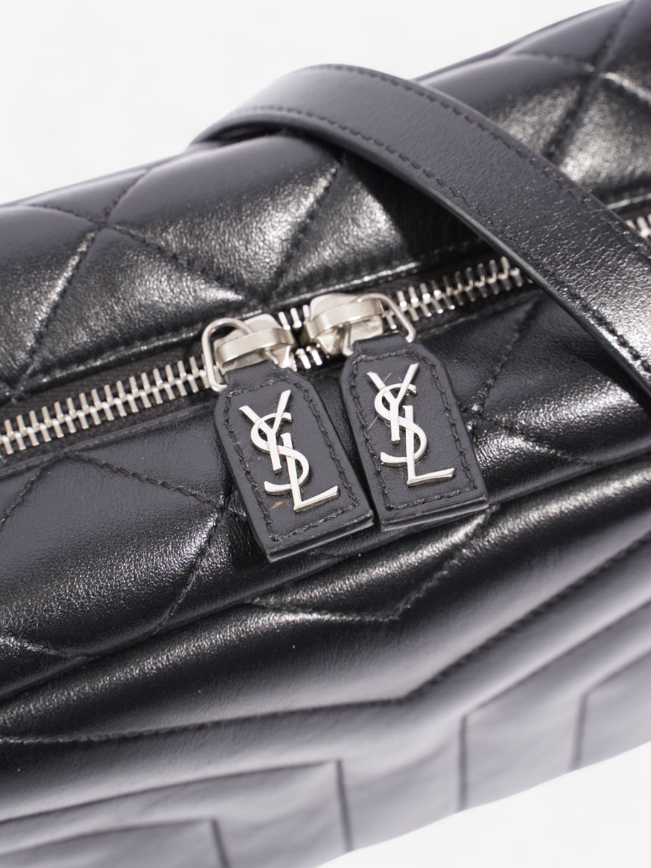 Saint Laurent LouLou Bowling Bag Black Calfskin Leather Small Image 3