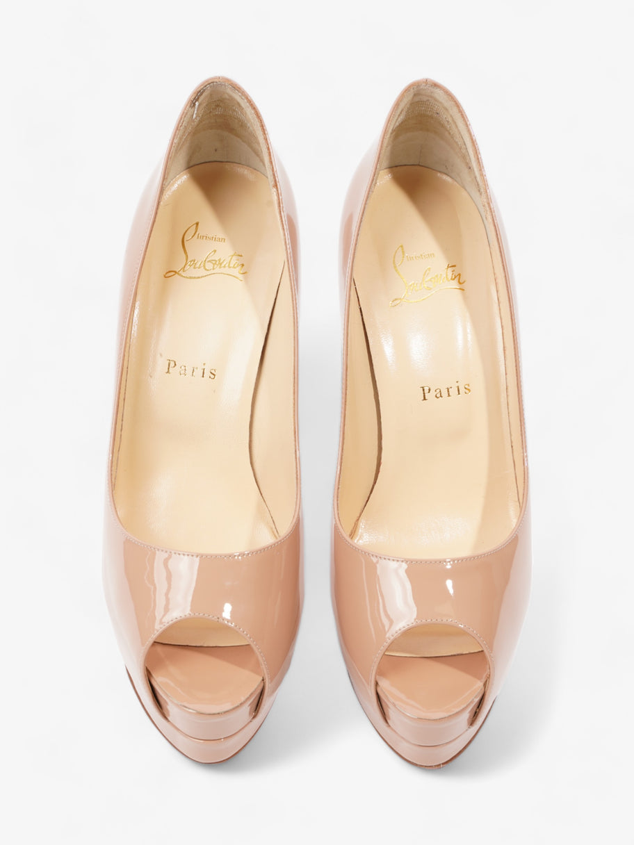 Christian Louboutin Altadama 140mm Nude Patent Leather EU 39 UK 6 Image 8