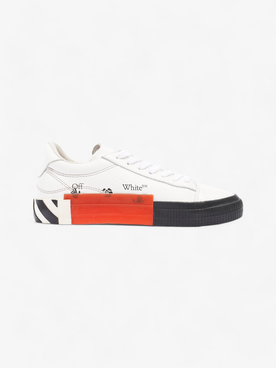 Off White Vulcanised Low-top White  / Black / Red Leather EU 39 UK 6 Image 4