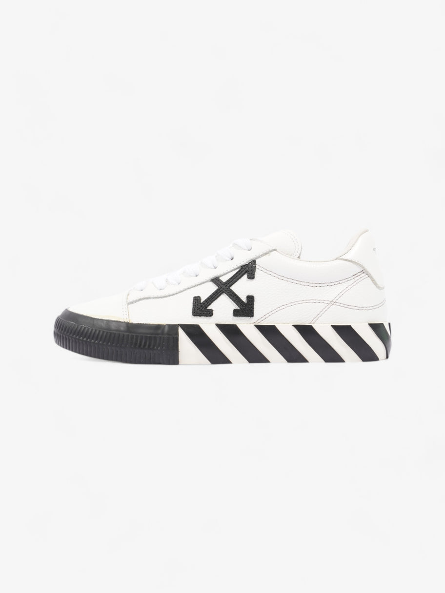 Off White Vulcanised Low-top White  / Black / Red Leather EU 39 UK 6 Image 5