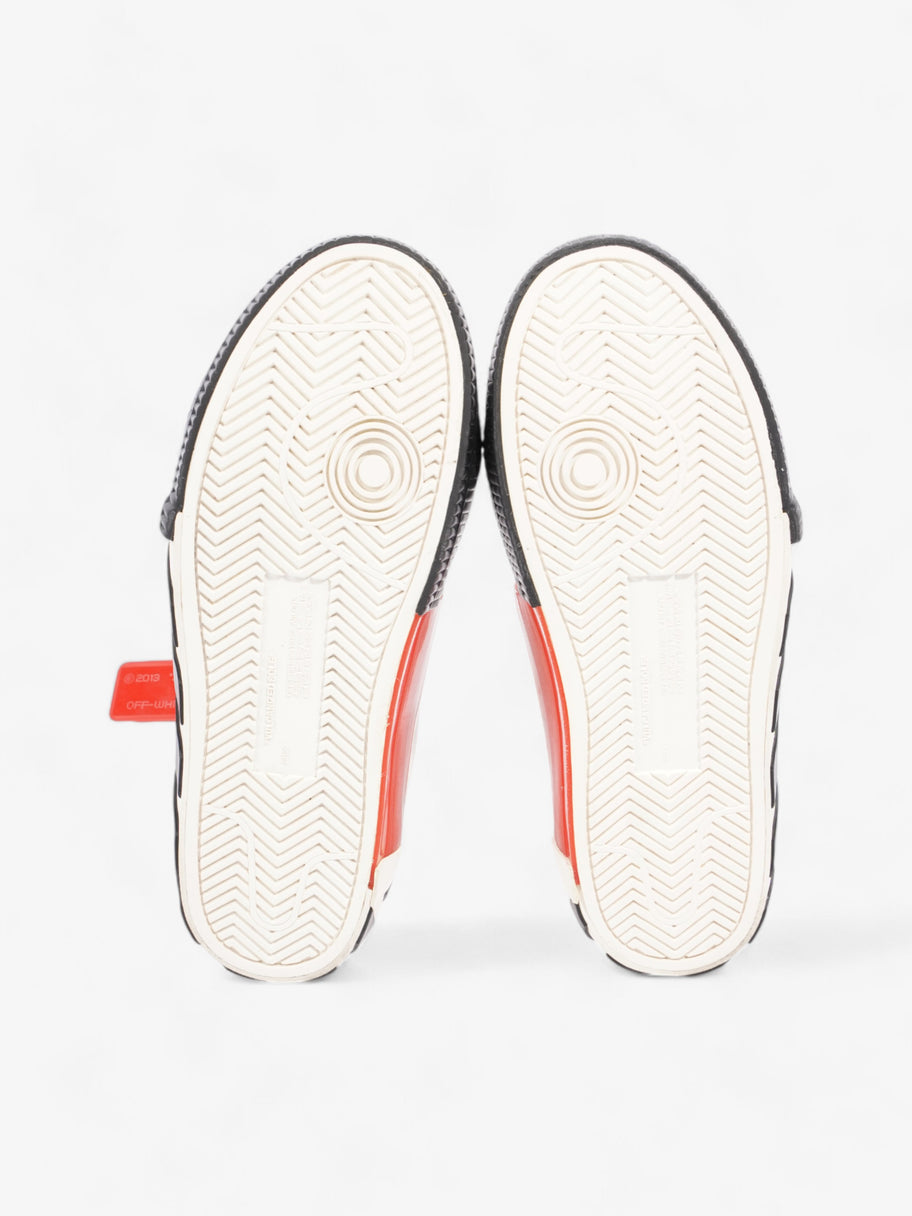 Off White Vulcanised Low-top White  / Black / Red Leather EU 39 UK 6 Image 7