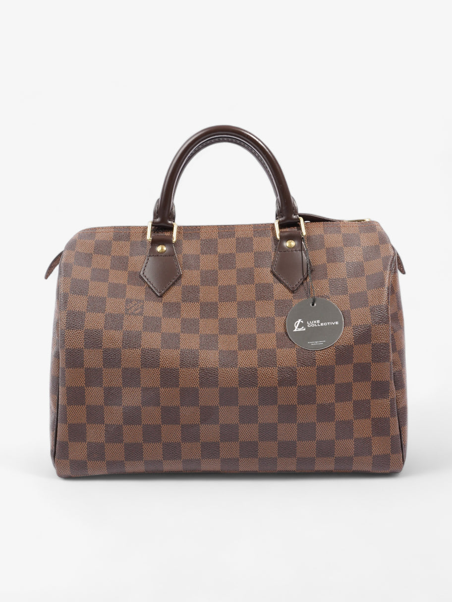 Speedy 30 Damier Ebene Coated Canvas Image 8