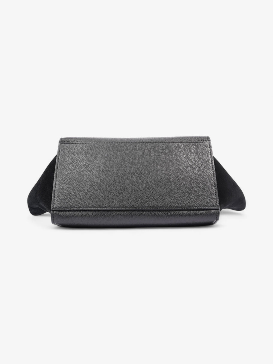 Celine Trapeze Black Calfskin Leather Small Image 6