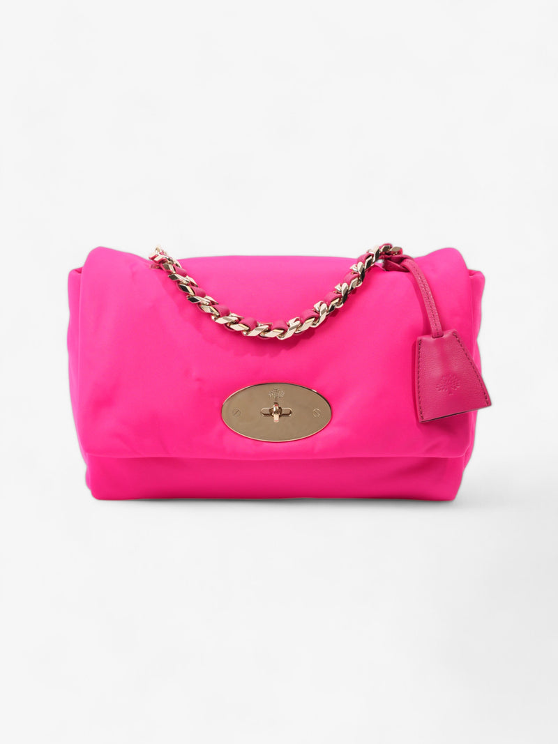  Mulberry Lily Top Handle Bag Fluorescent Pink Nylon