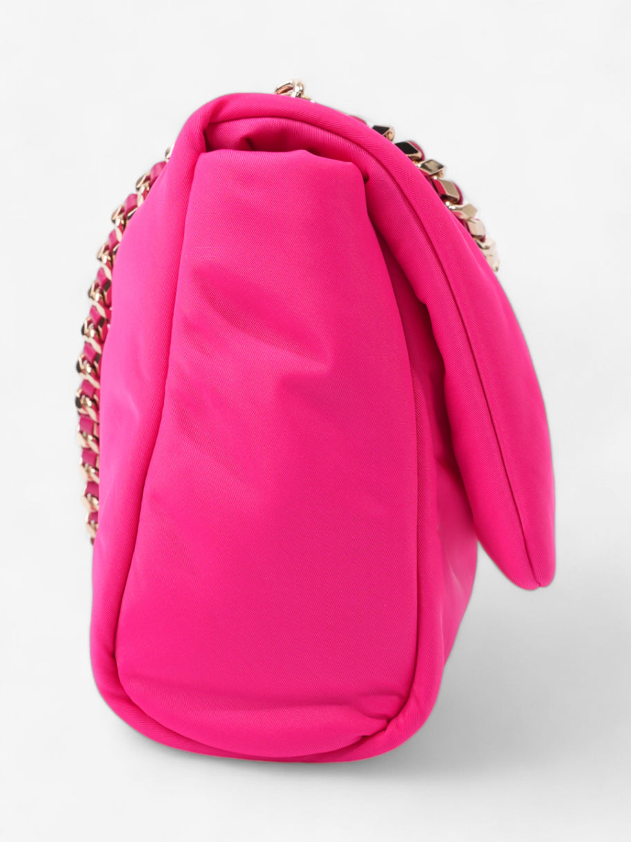 Mulberry Lily Top Handle Bag Fluorescent Pink Nylon Image 3