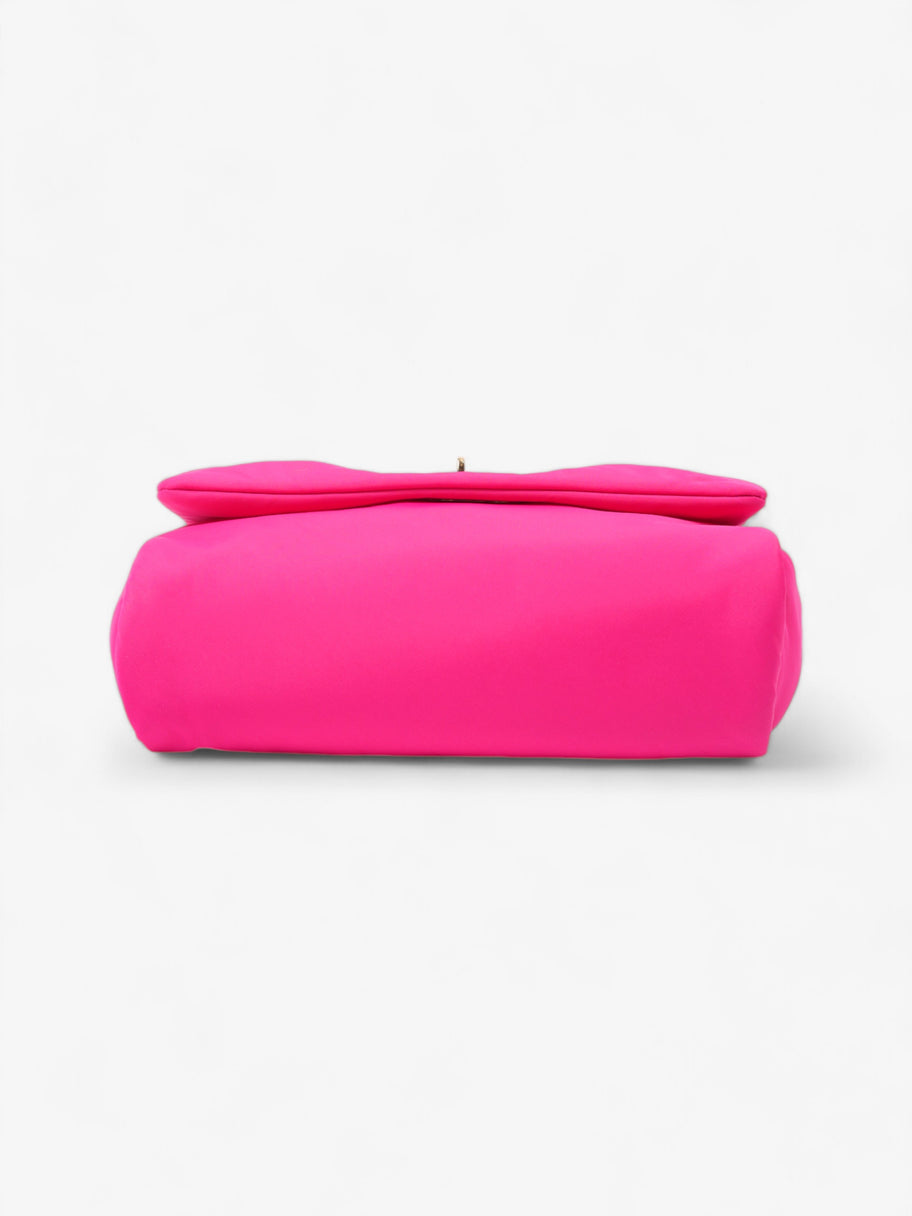 Mulberry Lily Top Handle Bag Fluorescent Pink Nylon Image 6