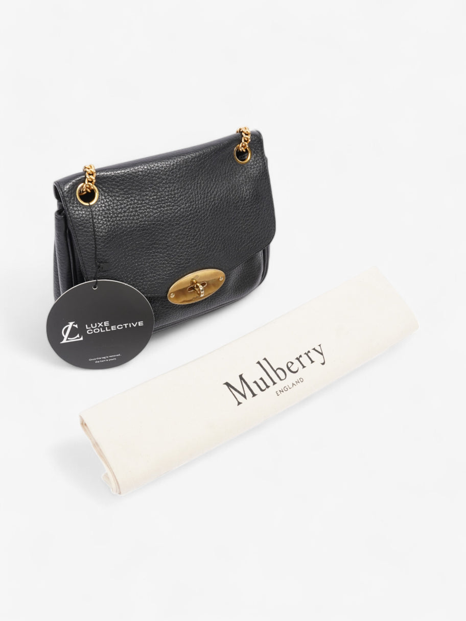 Mulberry Darley Black Grained Leather Small Image 11