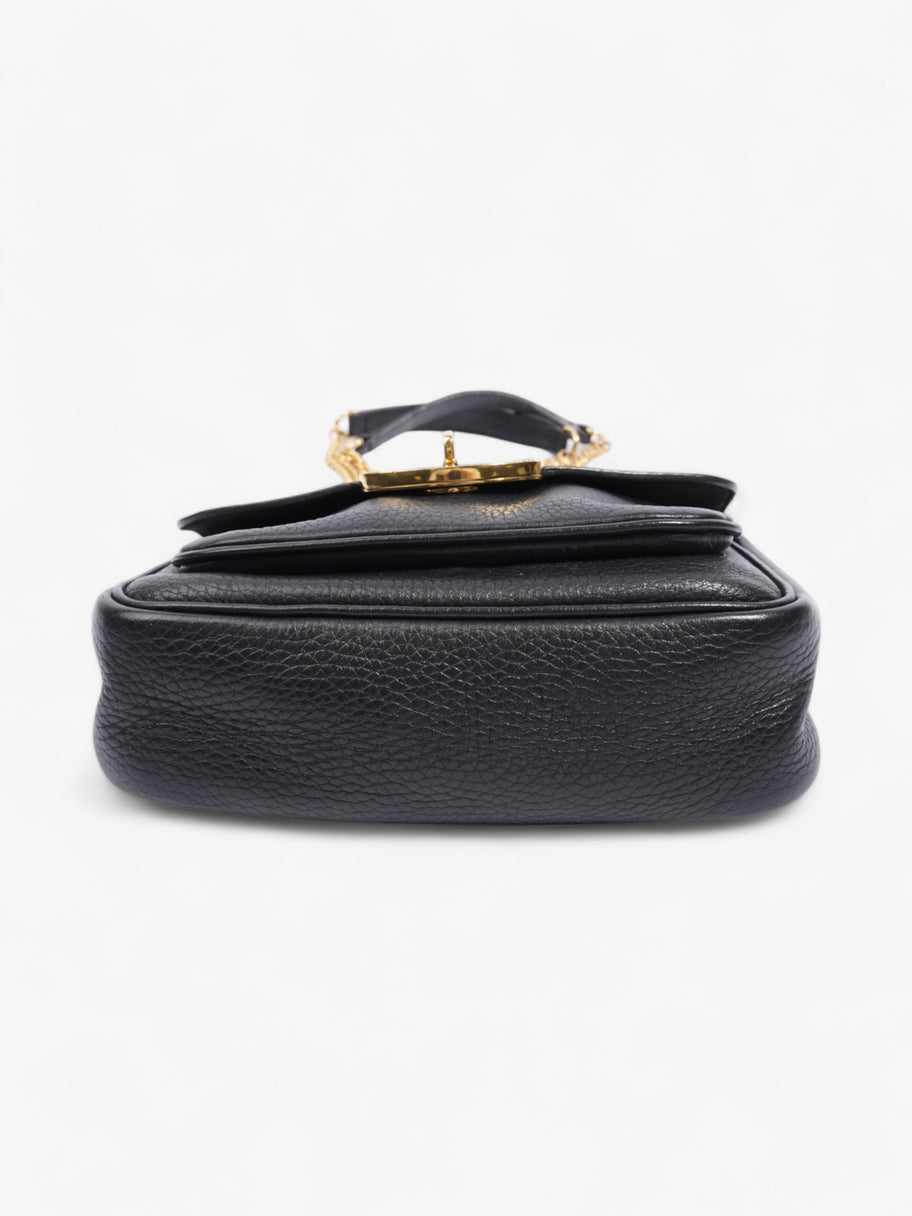 Mulberry Darley Black Grained Leather Small Image 6