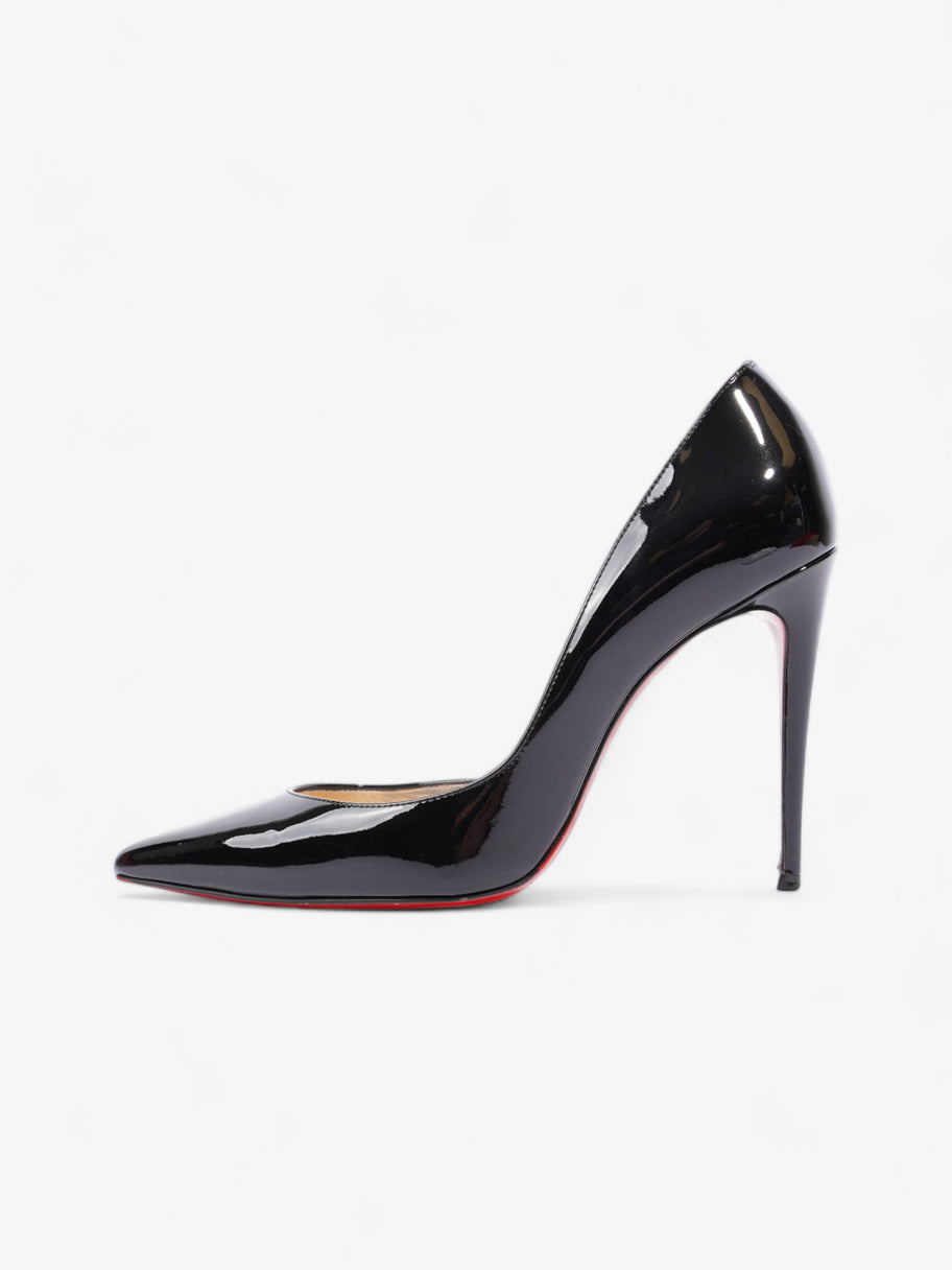 Christian Louboutin Iriza 100mm Black Patent Leather EU 38.5 UK 5.5 Image 5