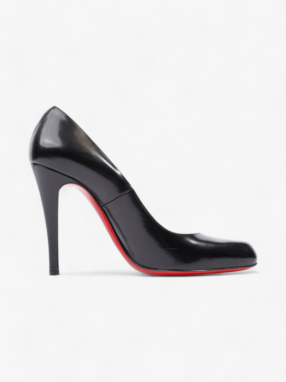 Christian Louboutin Decollete Heels 100 Black Leather EU 39.5 UK 6.5 Image 4