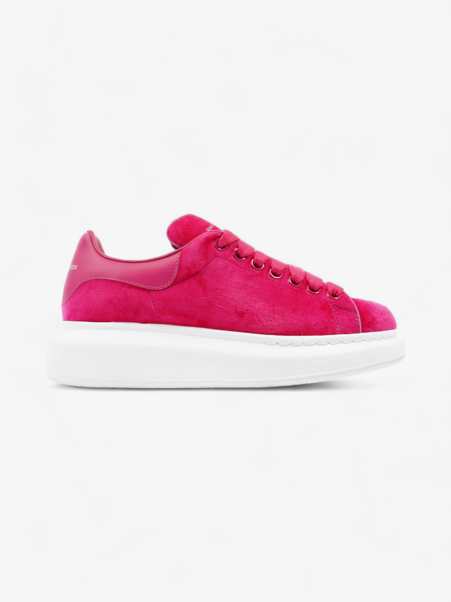 Alexander McQueen Oversized Sneaker Pink Velvet EU 37 UK 4 Image 1