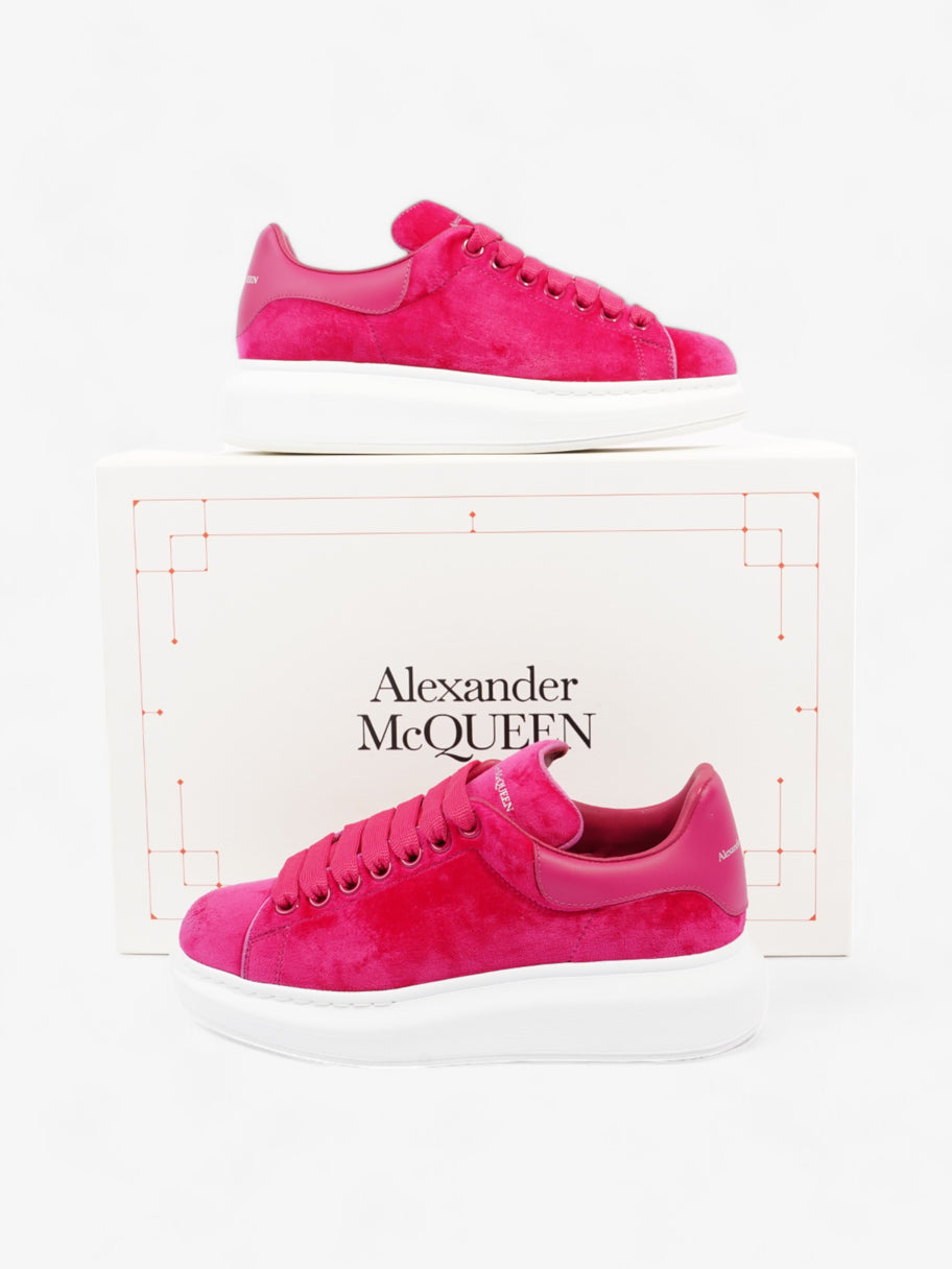 Pink and white alexander mcqueen sneakers best sale