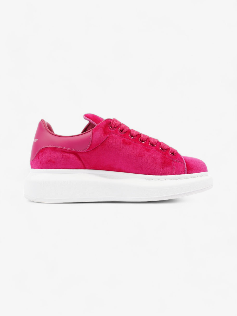 Alexander McQueen Oversized Sneaker Pink Velvet EU 37 UK 4 Image 4