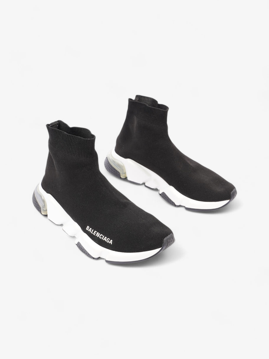 Balenciaga Speed Clear Sole Black / White Cotton EU 39 UK 6 Image 2