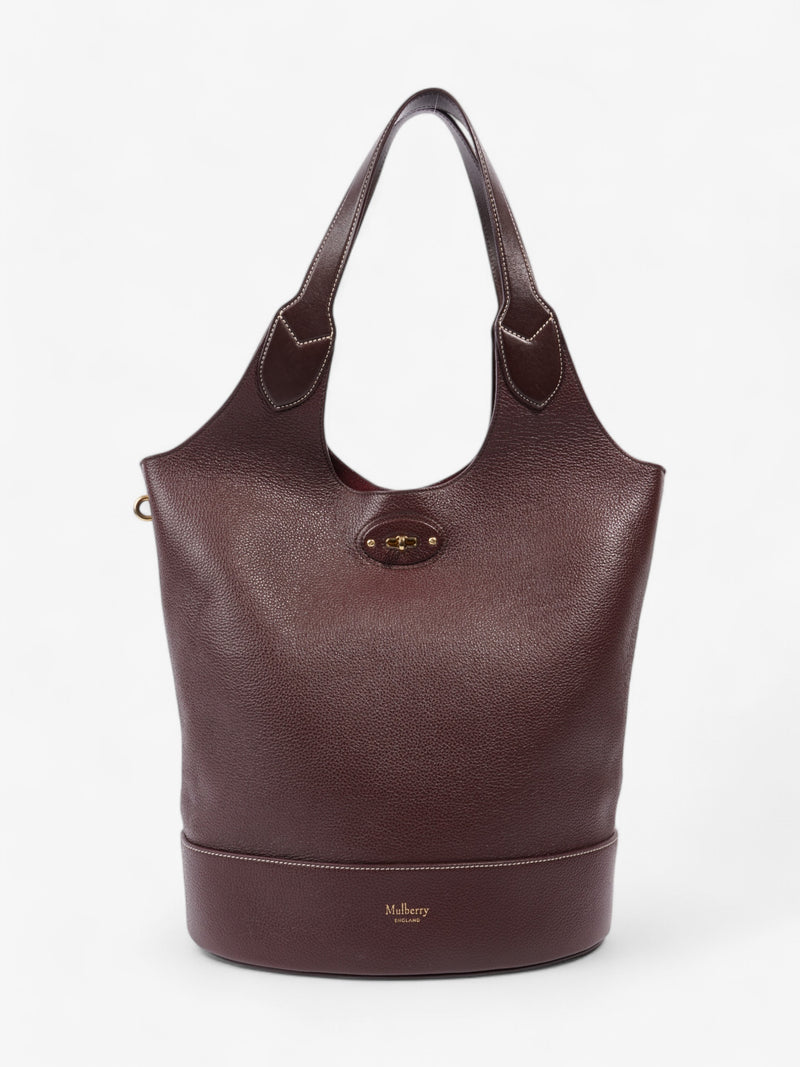  Mulberry Lily Tote Oxblood Calfskin Leather Mini