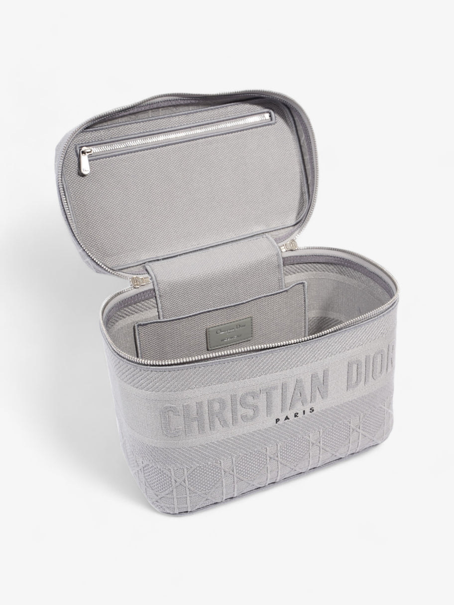 Christian Dior DiorTravel Vanity Case Grey Oblique Canvas Image 7