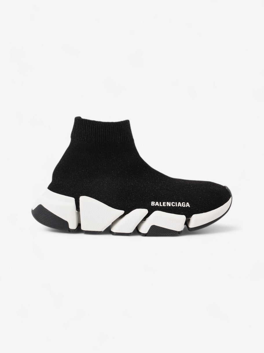 Balenciaga Speed 2.0 Black / White Cotton EU 37 UK 4 Image 1