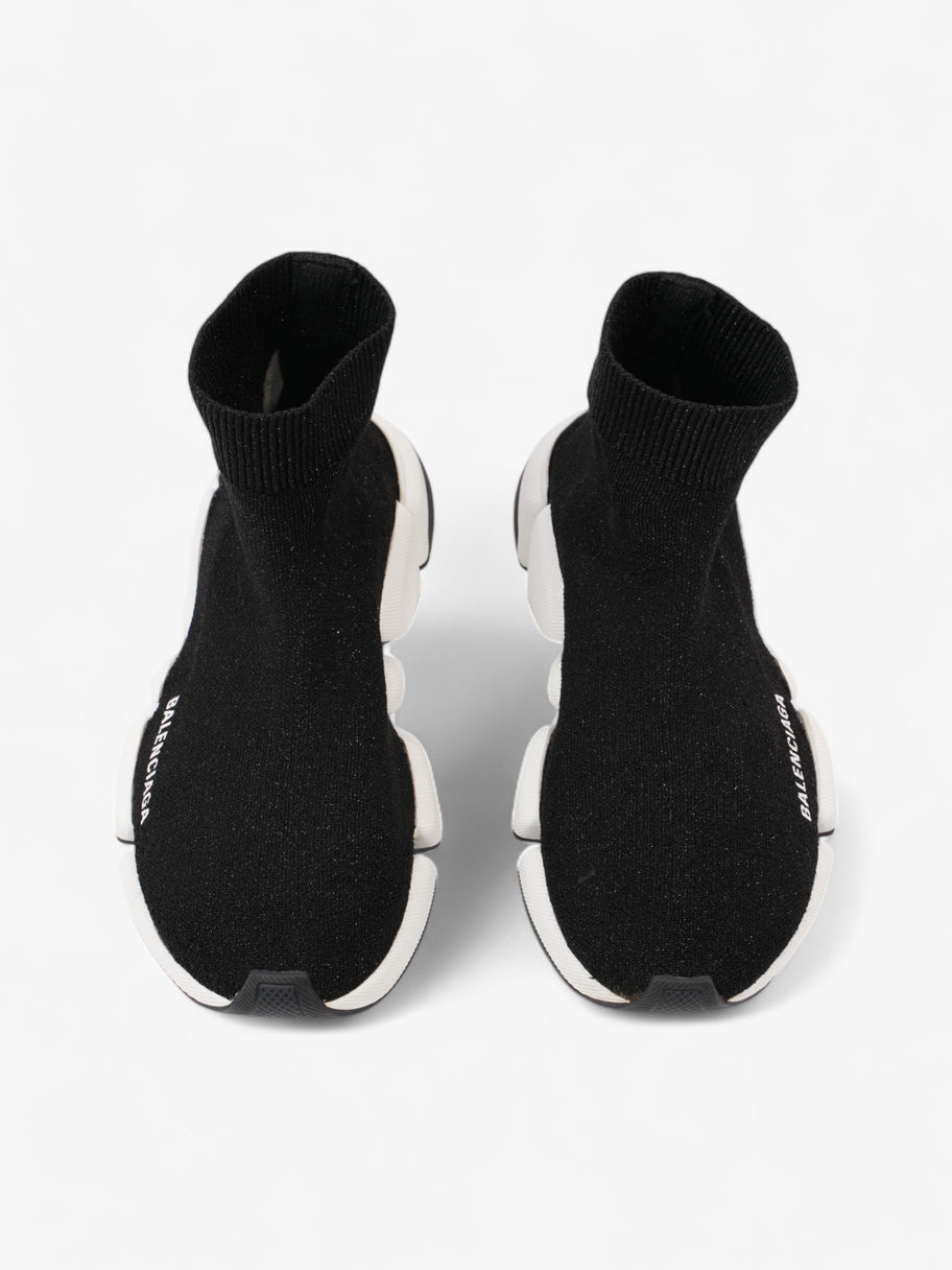 Balenciaga Speed 2.0 Black / White Cotton EU 37 UK 4 Image 8