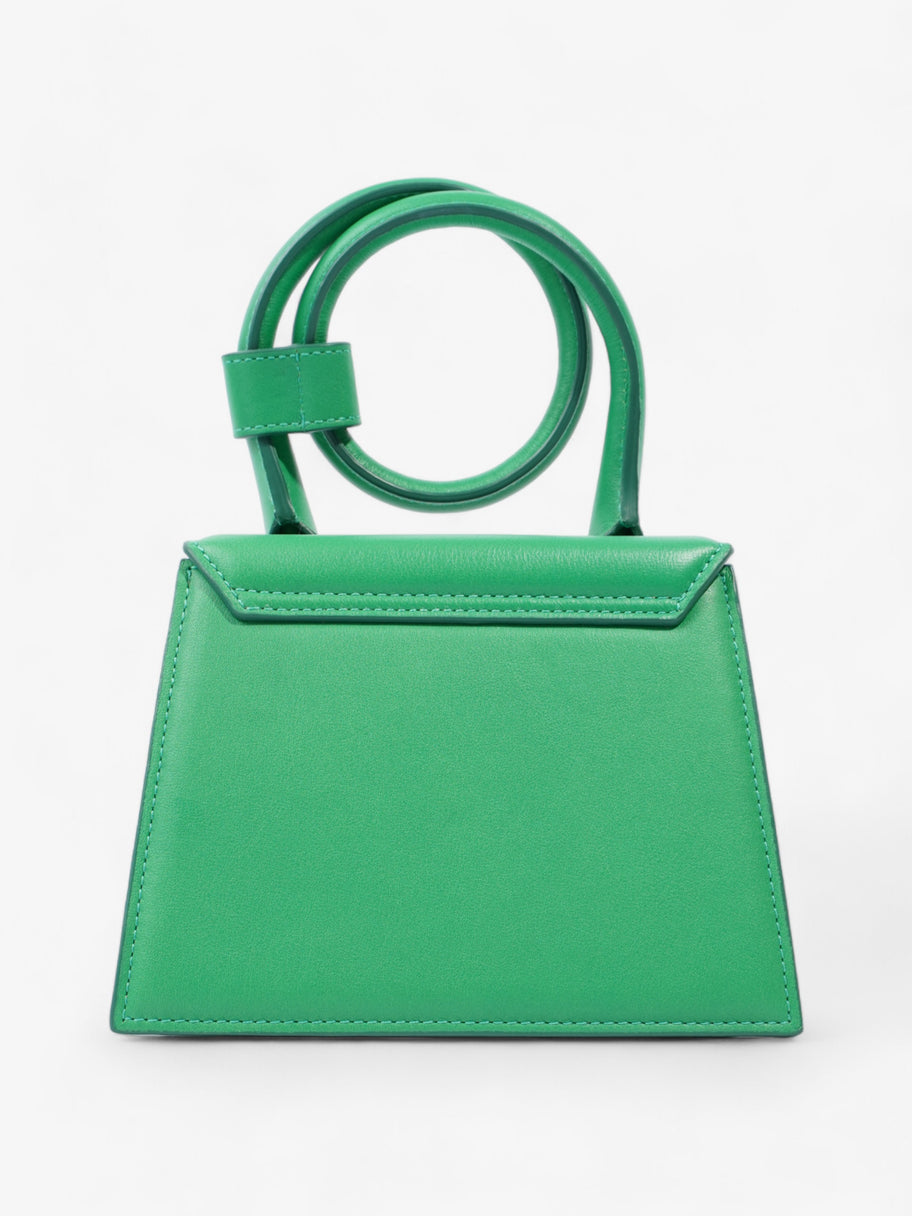 Jacquemus Le Chiquito Noeud Green Leather Image 4