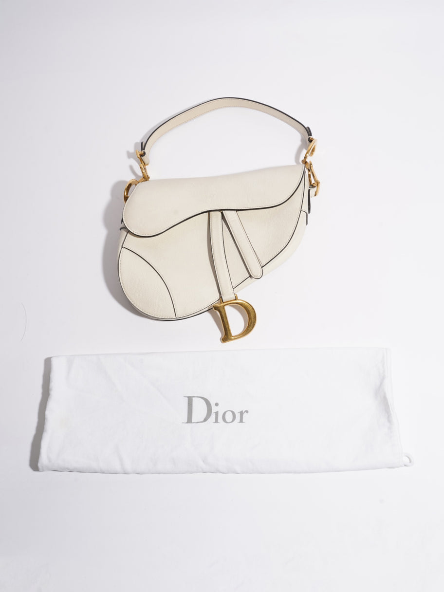 Christian Dior Saddle  Cream Leather Image 10