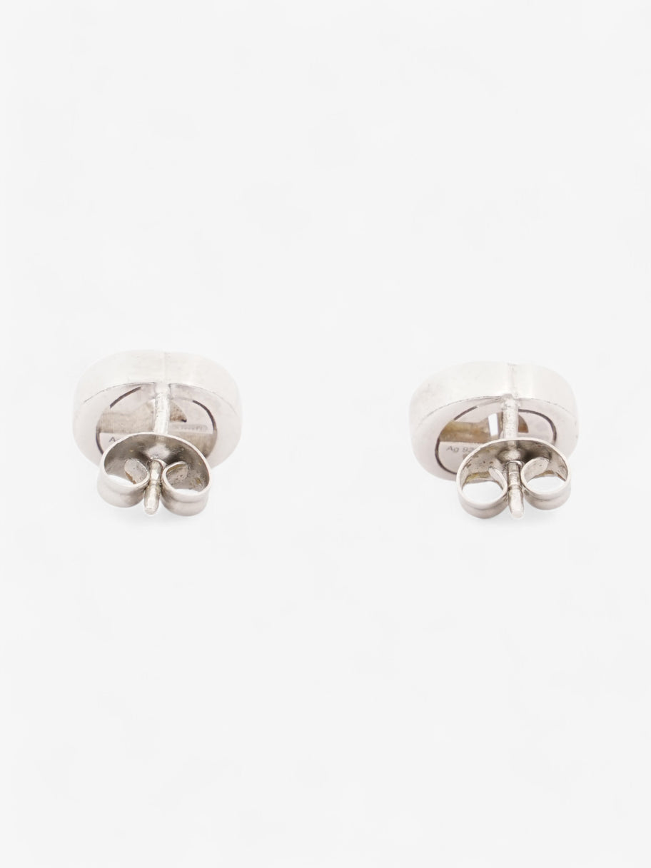 Gucci Interlocking G Earrings Silver Silver Sterling Image 3