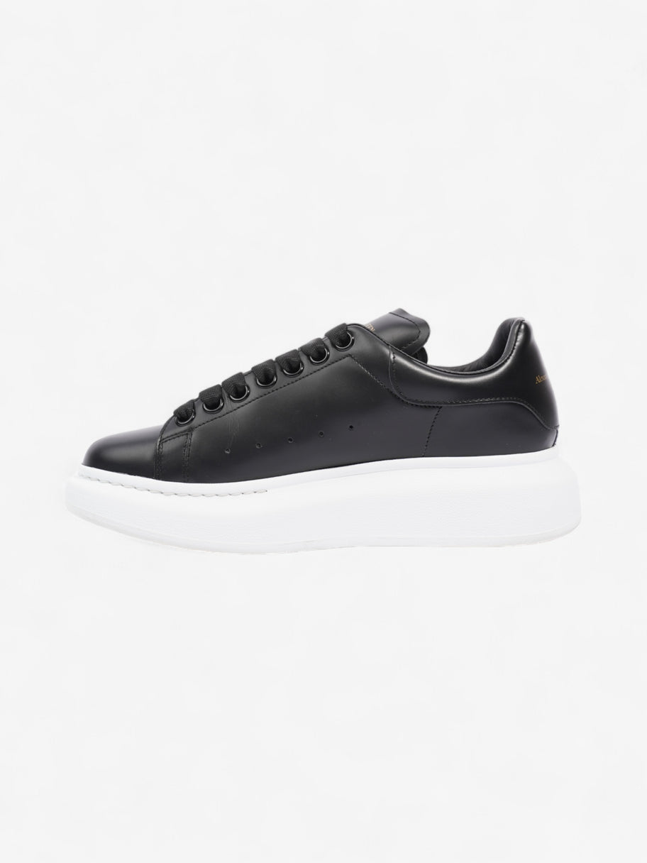 Alexander McQueen Oversized Sneakers Black Leather EU 38.5 UK 5.5 Luxe Collective