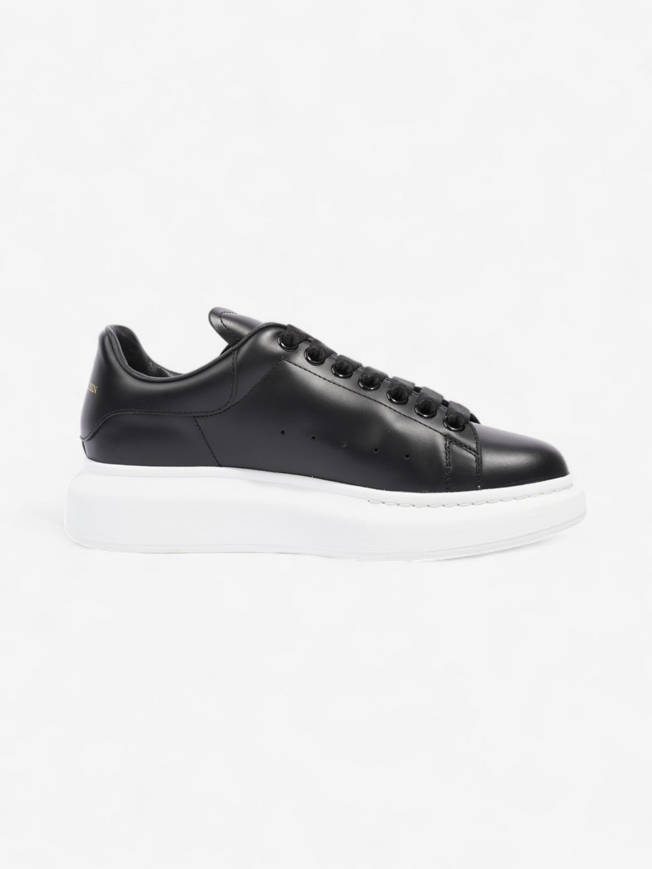 Alexander McQueen Oversized Sneakers Black Leather EU 38.5 UK 5.5 Image 4