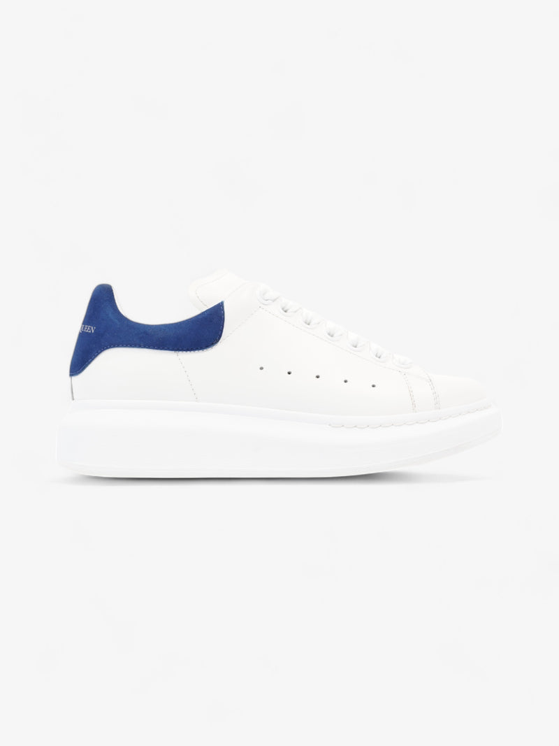  Alexander McQueen Oversized Sneakers White  / Blue Tab Leather EU 37 UK 4