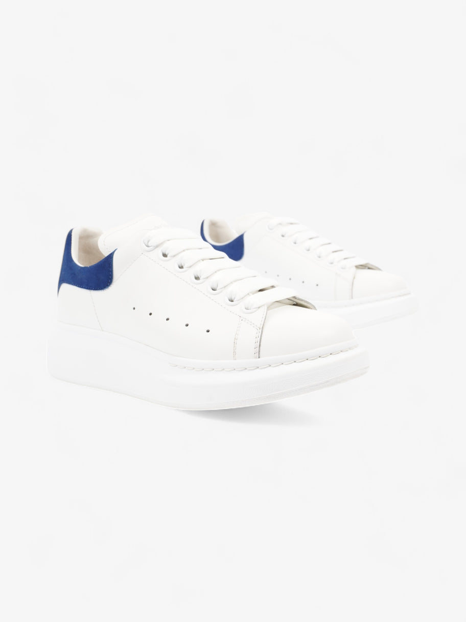 Alexander McQueen Oversized Sneakers White  / Blue Tab Leather EU 37 UK 4 Image 2