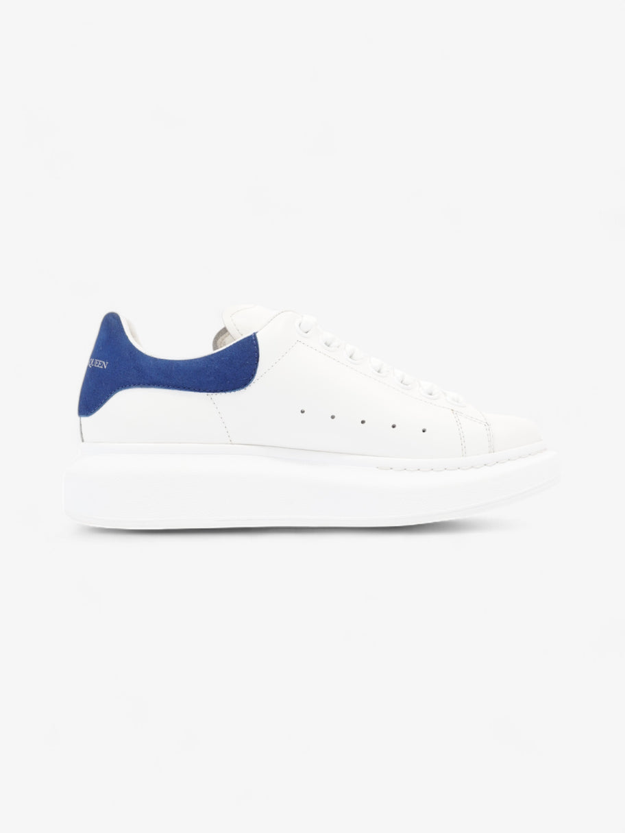 Alexander McQueen Oversized Sneakers White  / Blue Tab Leather EU 37 UK 4 Image 4