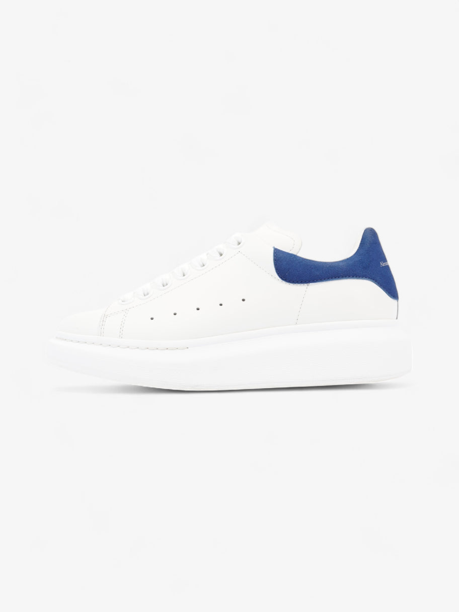 Alexander McQueen Oversized Sneakers White  / Blue Tab Leather EU 37 UK 4 Image 5