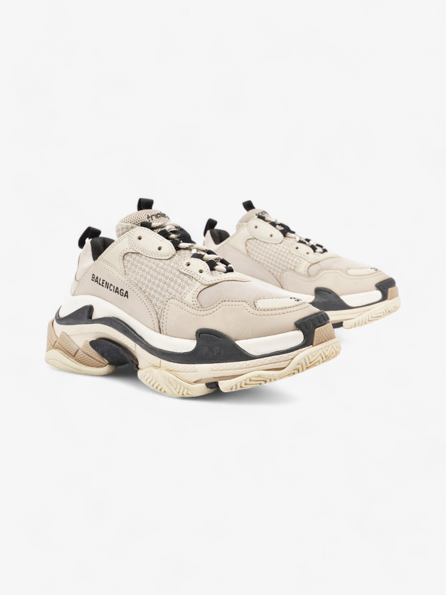 Balenciaga Triple S Beige / Black / White Mesh EU 39 UK 6 Image 2