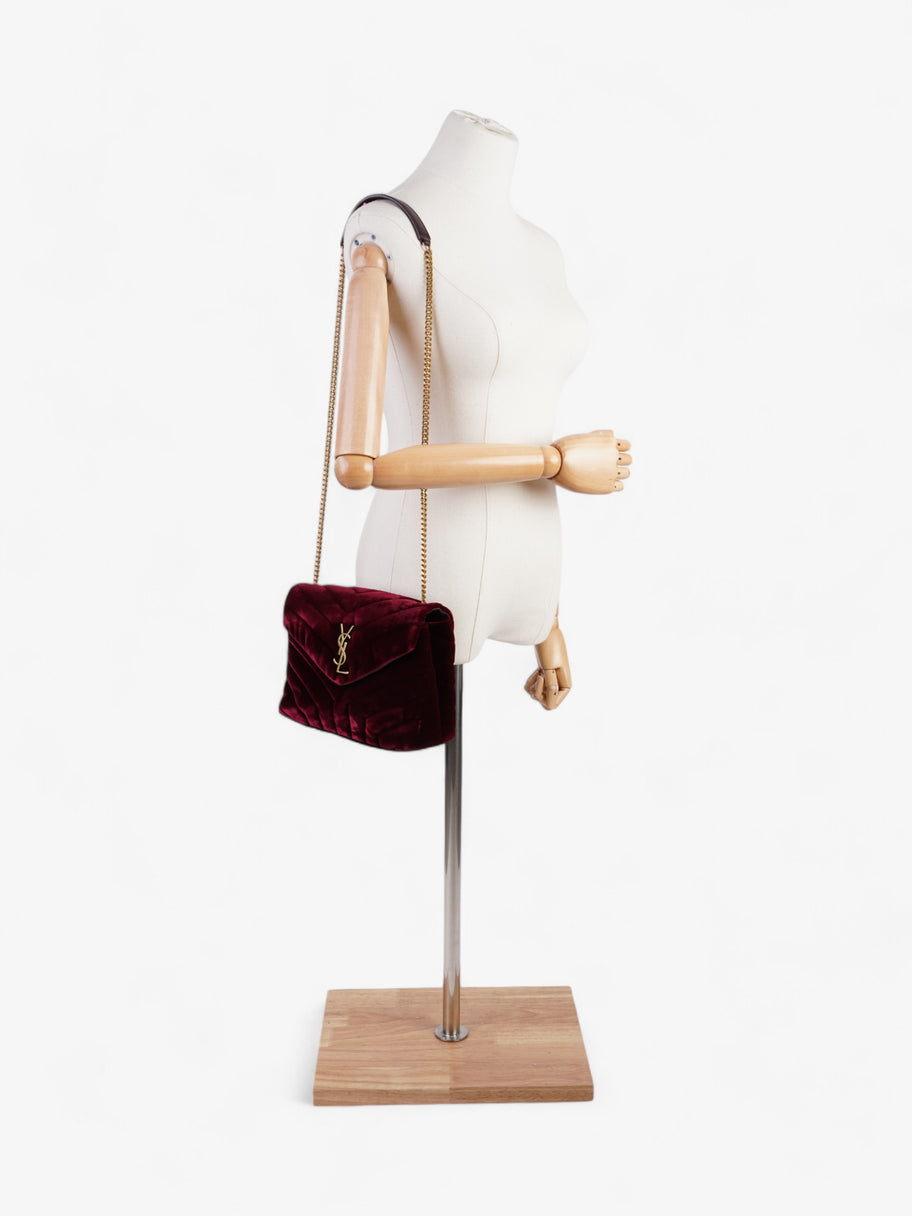 Loulou velvet shoulder bag online